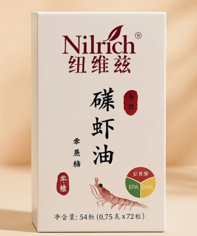 Nilrich Antarktik Krill Yağı Yumuşak Kapsülleri (Antarctic Krill Oil Softgels)